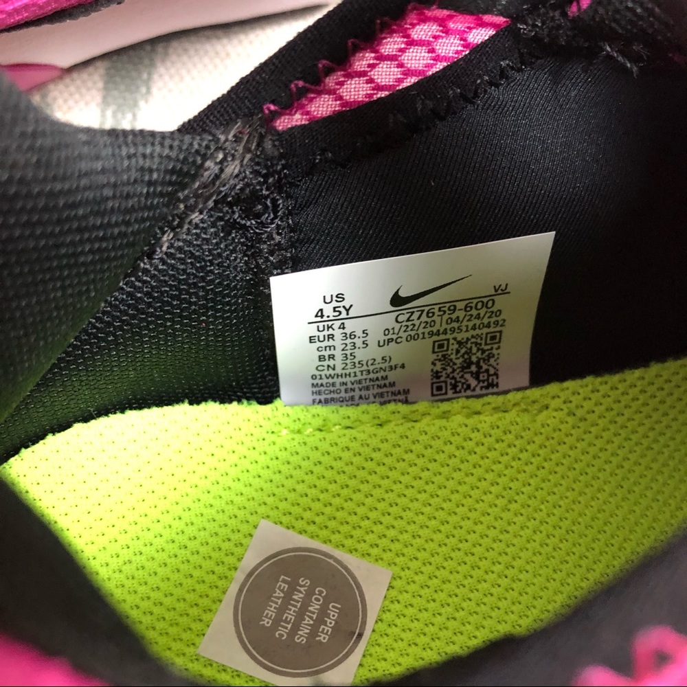 Nike Air Max 2090 GS Active Fuschia Women’s Running Shoes Size 6 CZ7659-600 - Picture 11 of 11